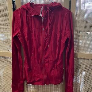 NWT lululemon new year special edition hooded define jacket nulu dark red size 8